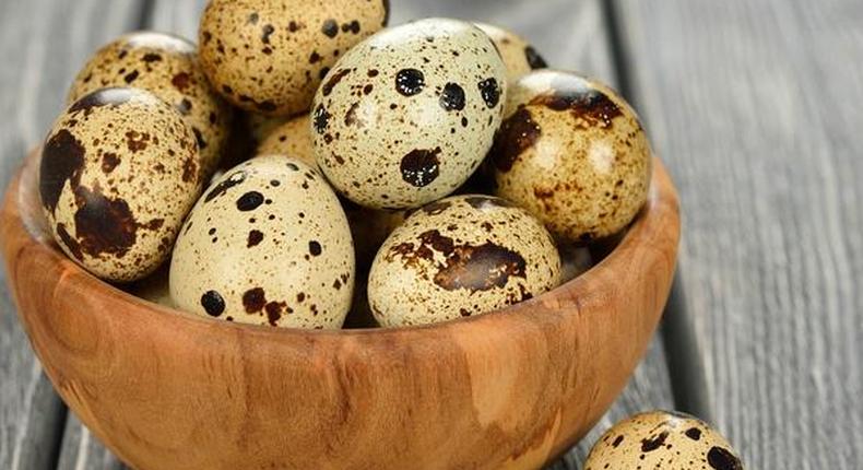 Quail eggs (yesbater.co.in)