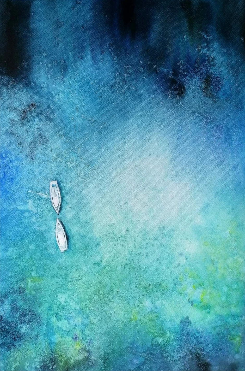 Suzana Gigic ALMOST A KISS 30x40cm 400e  2022