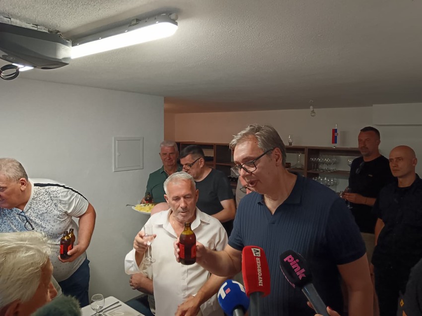 Vučić u Čipuljićima