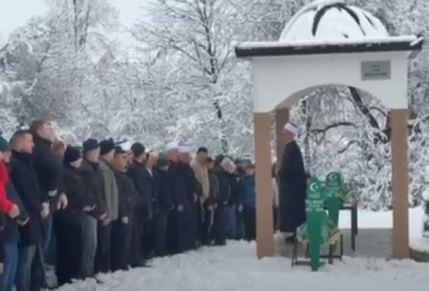 sahrana, kalesija, inela i tarik selimović