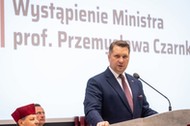 Minister edukacji i nauki Przemysław Czarnek 