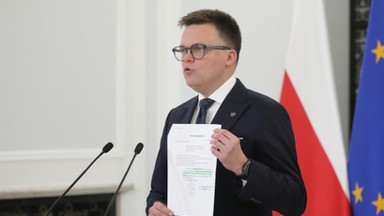 Co z mandatem po Mariuszu Kamińskim? Jest ruch marszałka Hołowni