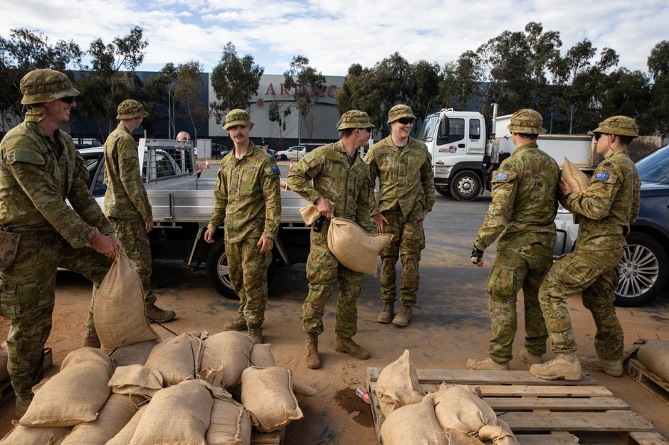 Poplave u Australiji - Šeparton, Viktorija