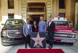 Chevrolet Suburban pierwszym autem w Hollywoodzkiej Alei Gwiazd