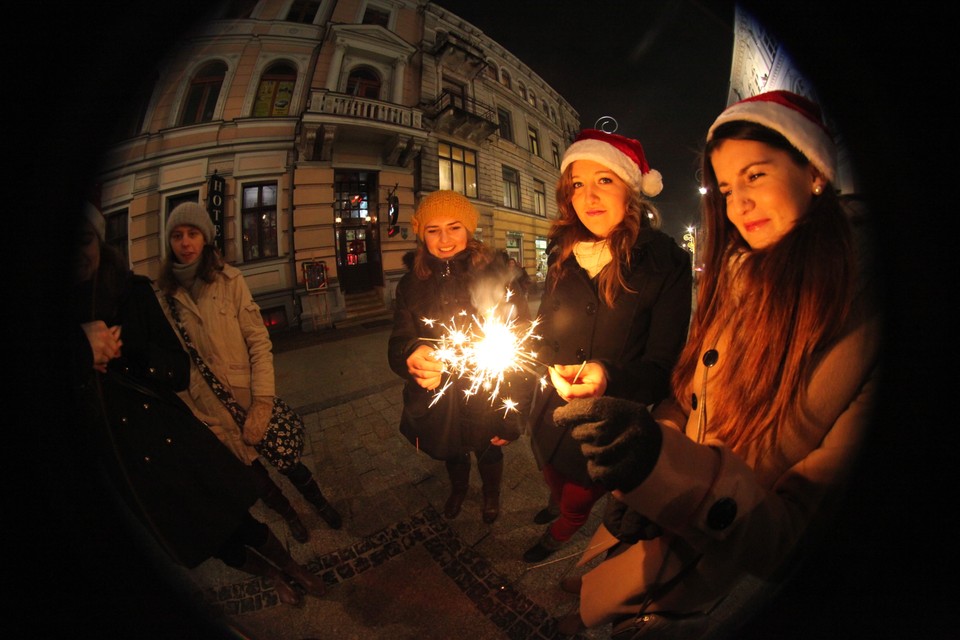 KIELCE ŚWIĄTECZNY FLASH MOB