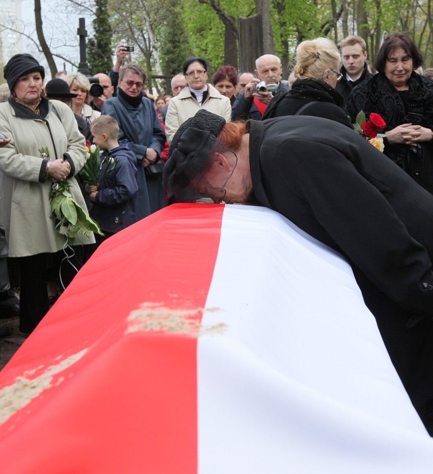 WARSZAWA KATASTROFA SAMOLOTU POGRZEBY JANUSZ ZAKRZEŃSKI