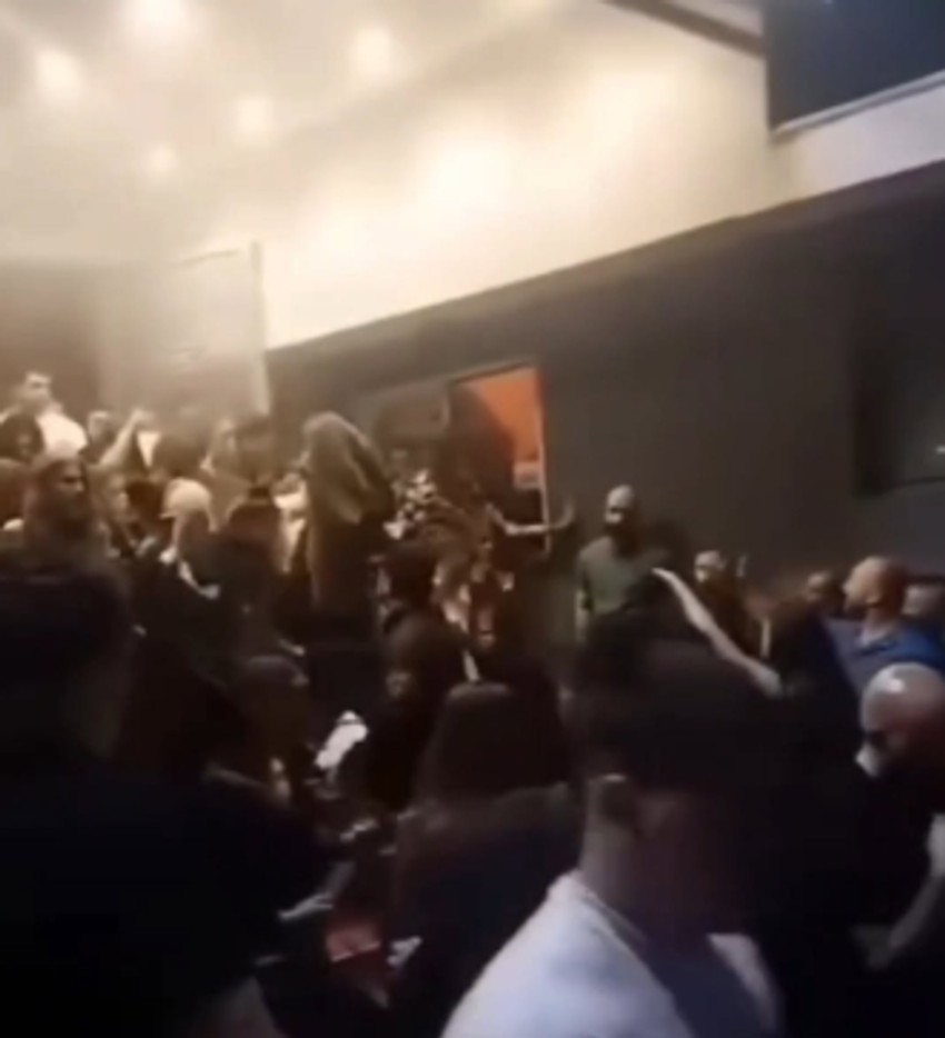 Diskoteka Kočani snimak požar