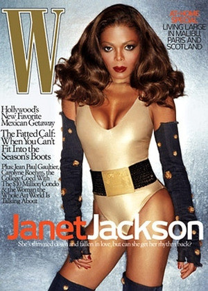 Janet Jackson na okładce W Magazine