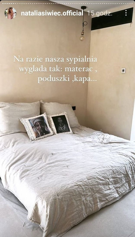 Natalia Siwiec pokazała sypialnię w nowym domu