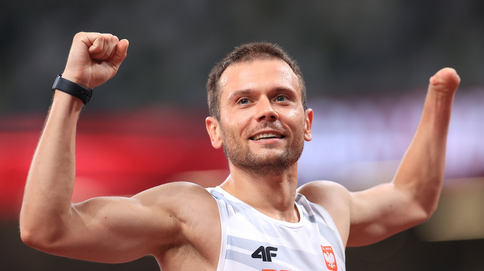 Michał Derus wywalczył srebrny medal w biegu sprinterskim na 100 m