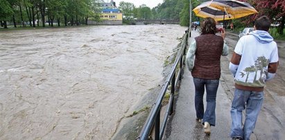 Alarm i ulewy na południu Polski