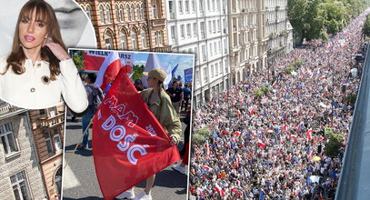 Tajemnicze słowa Schreiber w dniu Marszu 4 Czerwca. Ktoś ją "wyganiał" i "wykluczał", więc pojechała do stadniny