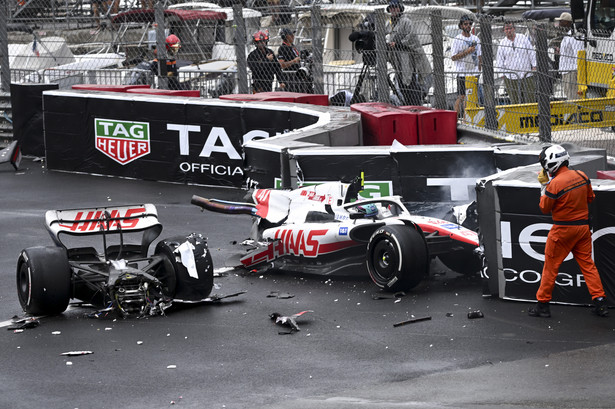 Mick Schumacher roztrzaskał bolid