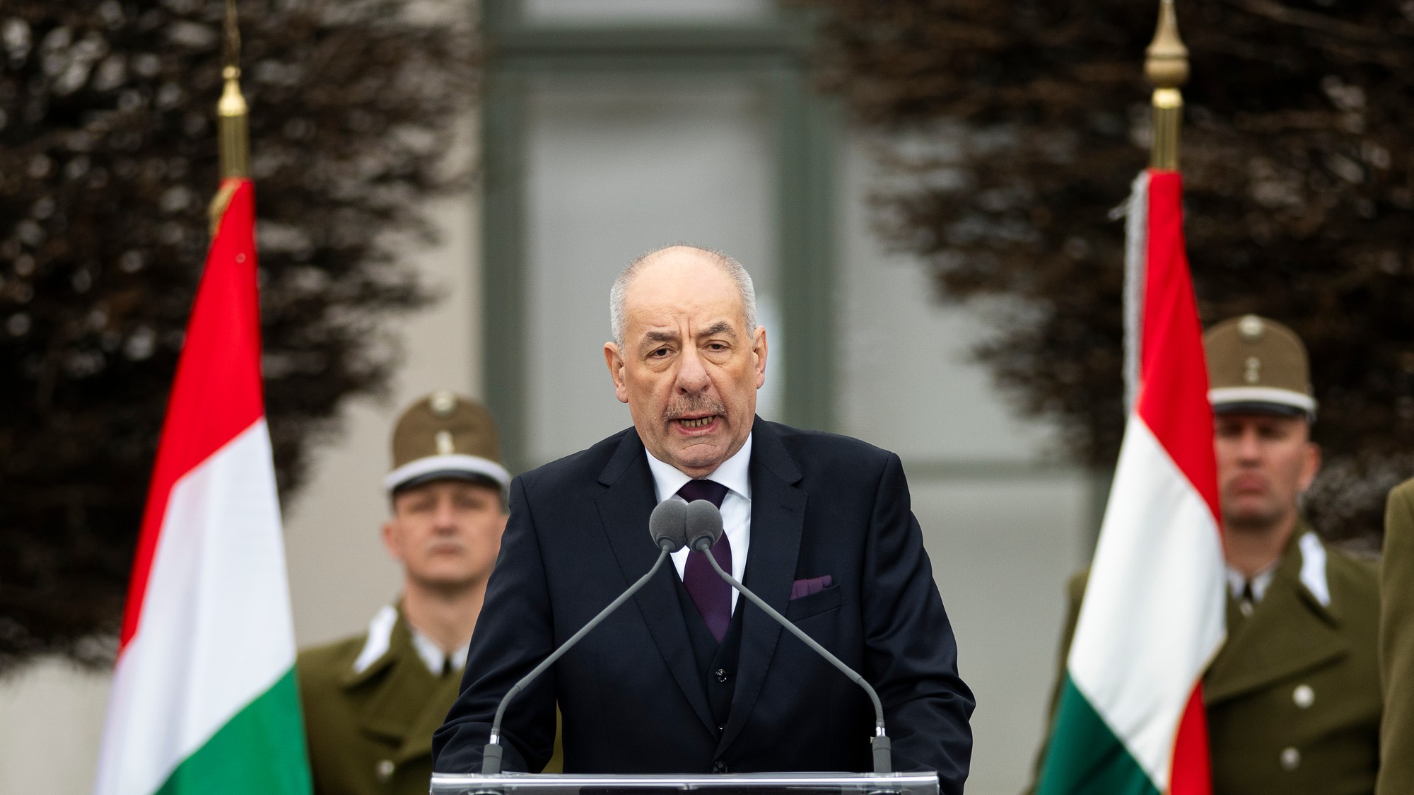 Maďarský prezident Tamás Sulyok.