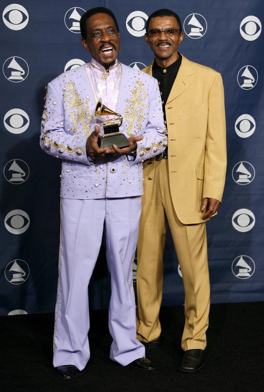 Ike Turner z synem Ike Jr. na rozdaniu  Grammy w 2007 roku