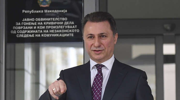 Nikola Gruevszki a börtön elől szökött meg /Fotó: MTI-EPA