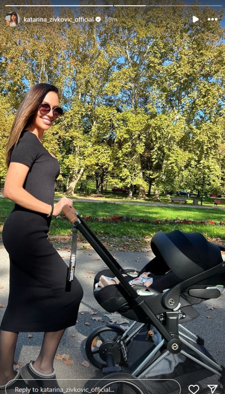 Katarina Živković sa sinom
