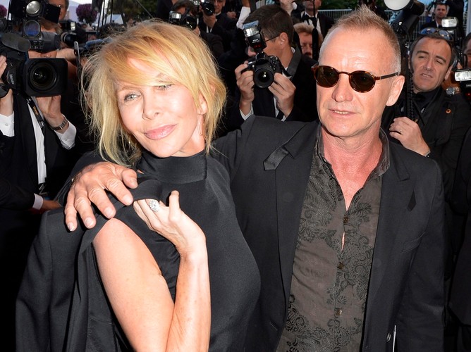 Sting i jego żona Trudie Styler