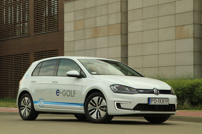 Volkswagen eGolf Golf na prąd idealny do miasta
