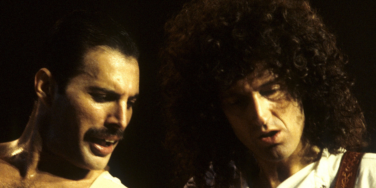 Freddie Mercury i Brian May