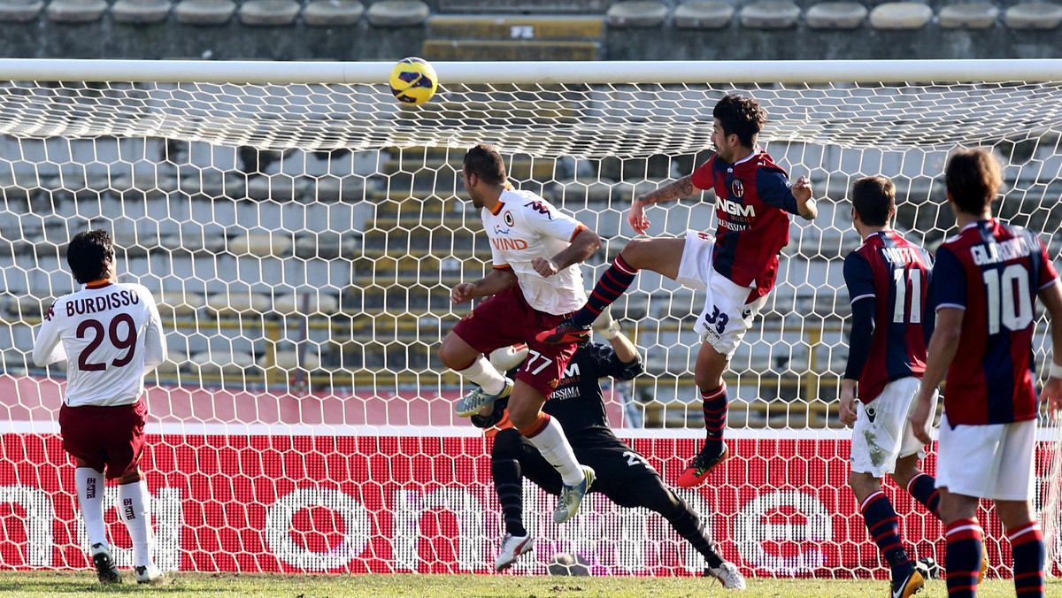 W pierwszym niedzielnym meczu 22. kolejki włoskiej Serie A, Bologna zremisowała u siebie z Romą 3:3. Tym samym goście nie wykorzystali szansy awansu na piąte miejsce w tabeli.