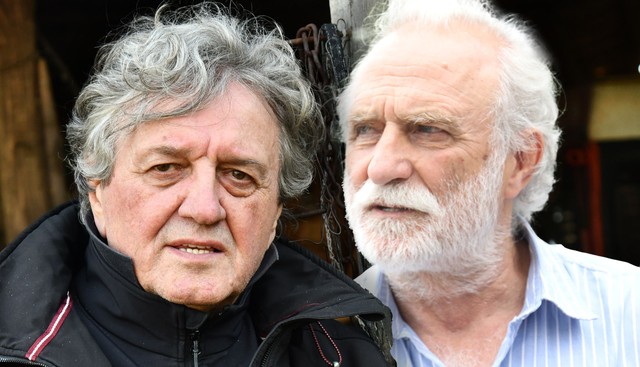 Lazar Ristovski i Radoš Bajić 