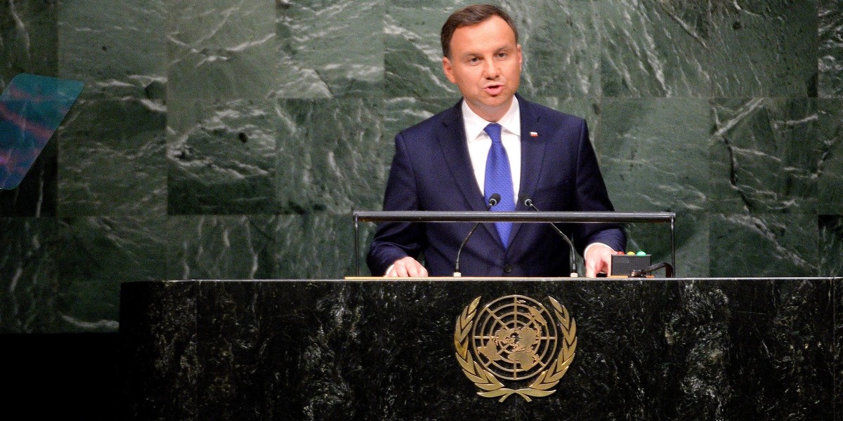 Andrzej Duda na forum ONZ