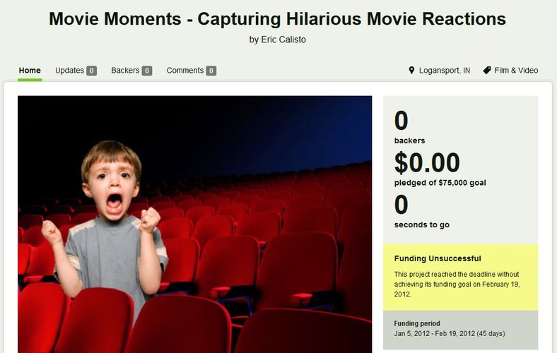 Na specjalne wyróżnienie zasługuje pomysł <b>Erica Calisto</b>, który połączył w jednej kampanii kinomanię i media społecznościowe.  Idea, która narodziła się w głowie wynalazcy, wydała mu się genialna. 

Każdy lubi oglądać filmy. Najlepsze seanse wywołują ogromne emocje. A co gdyby uchwycić na przykład  ten moment, kiedy ktoś przestraszony podskakuje na horrorze? W ten sposób Eric 