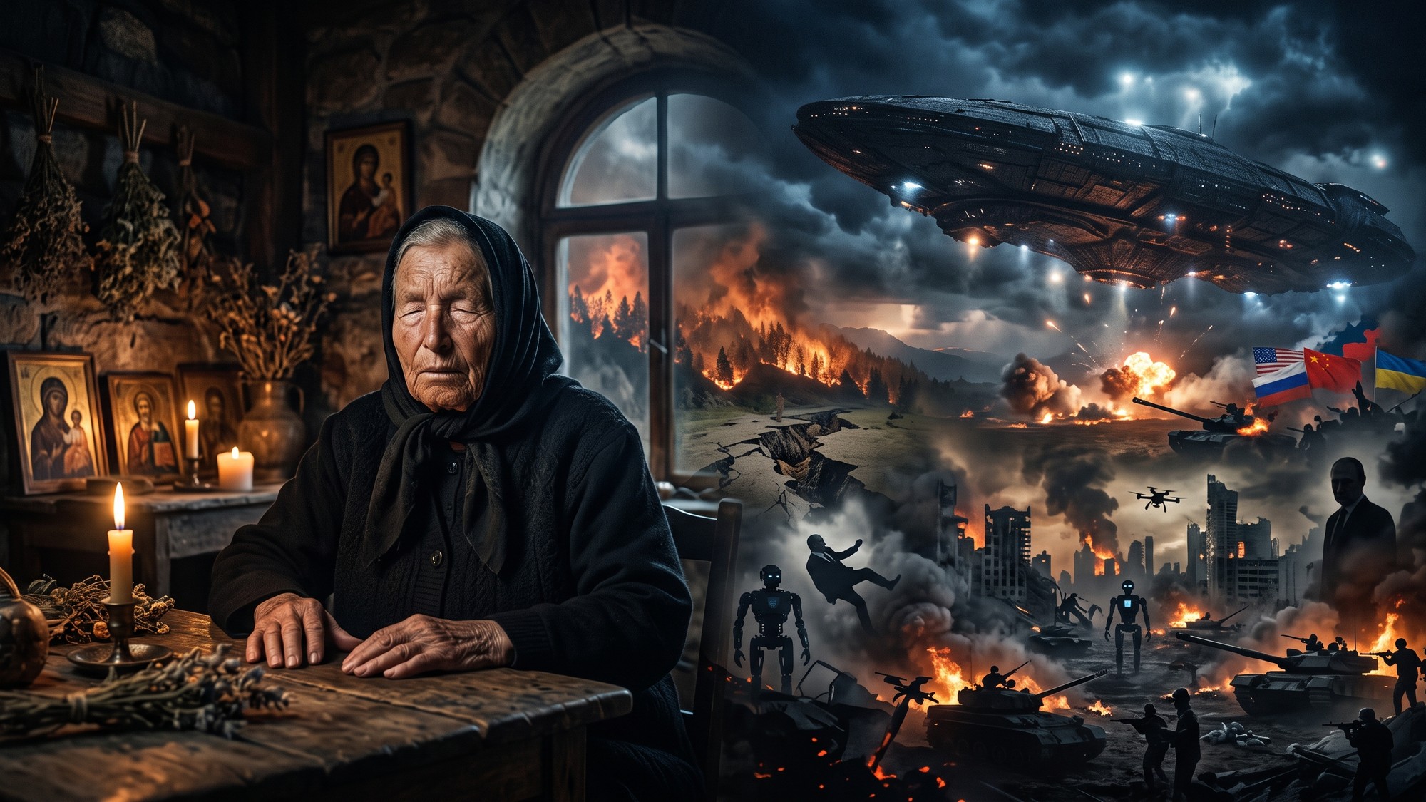 Baba Vanga je jednou z najznámejších veštkyň všetkých čias. (ilustračné foto).