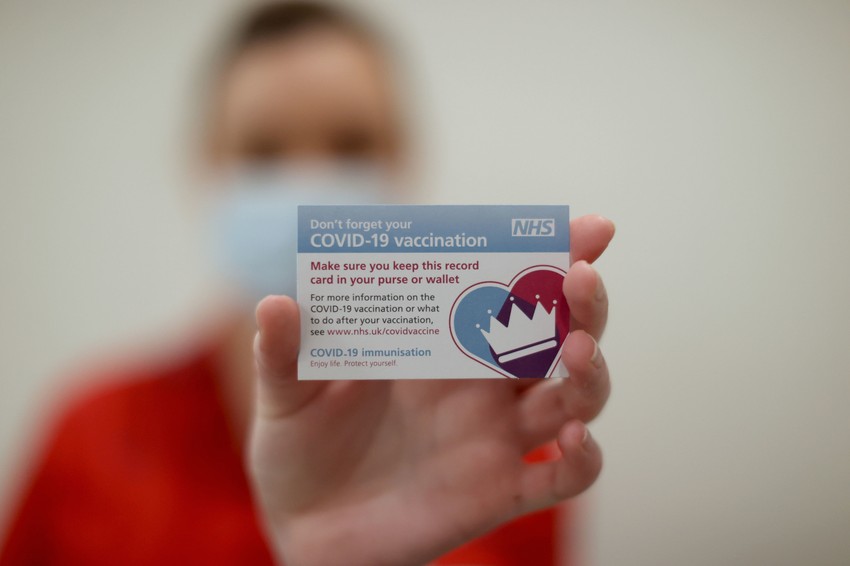 Kovid kartica Velike Britanije