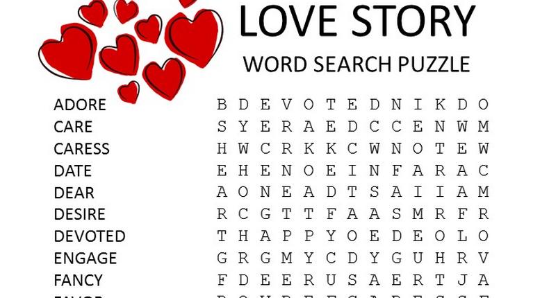 Love-Story-Word-Search-Puzzle-photo (Credit: Google)