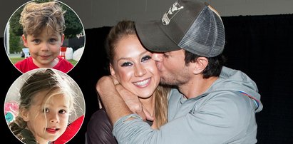 Enrique Iglesias i Anna Kournikova świętują urodziny Nicolasa i Lucy. Bliźnięta mają już cztery lata i są urocze