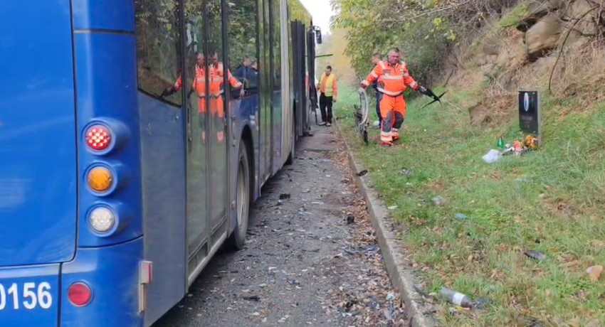 Saobraćajna nesreća na Obrenovačkom putu