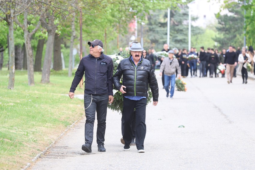 Sahrana Saše Katančića Novo Groblje