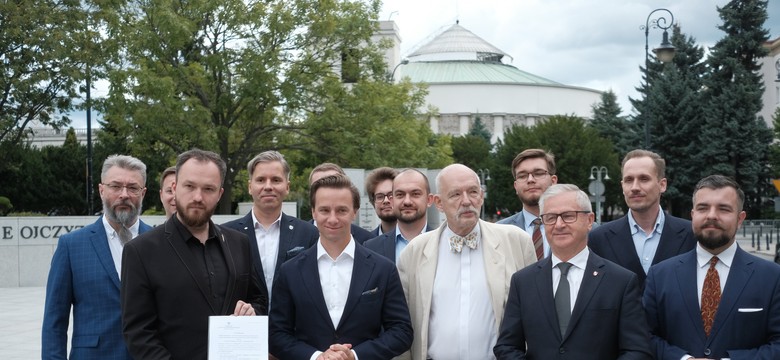 Konfederacja wydała oświadczenie w sprawie Mateusza Morawieckiego i Donalda Tuska. "Koniec waszej władzy"