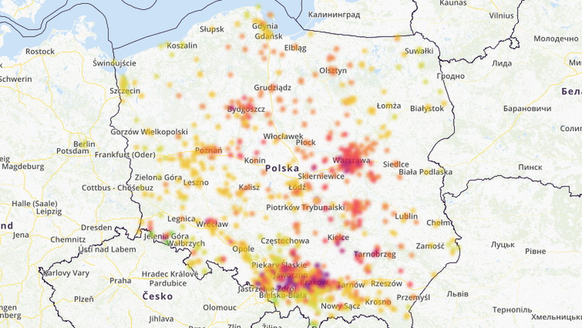 Smog w Polsce - 19 lutego. Stan, jakość i zanieczyszczenie powietrza