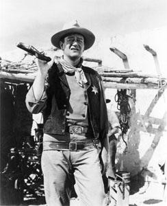 John Wayne w filmie &quot;Rio Bravo&quot;