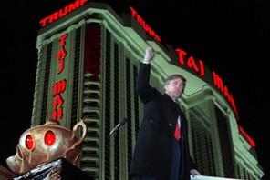 Donald Trump and Taj Mahal