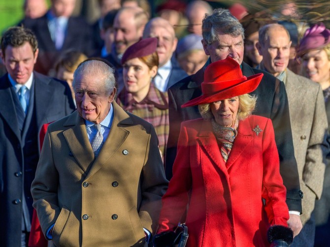 Božićna šetnja britanske kraljevske porodice
