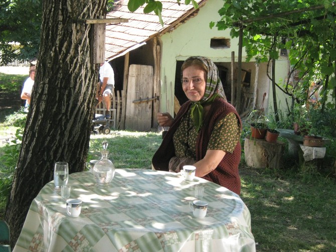 Ljiljana kao Radojka u seriji "Selo gori, a baba se češlja"