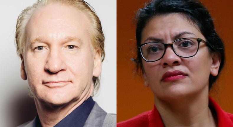 bill maher rashida tlaib