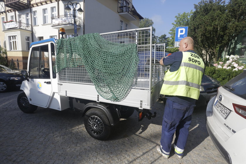 Meleksy sprzątają Sopot 