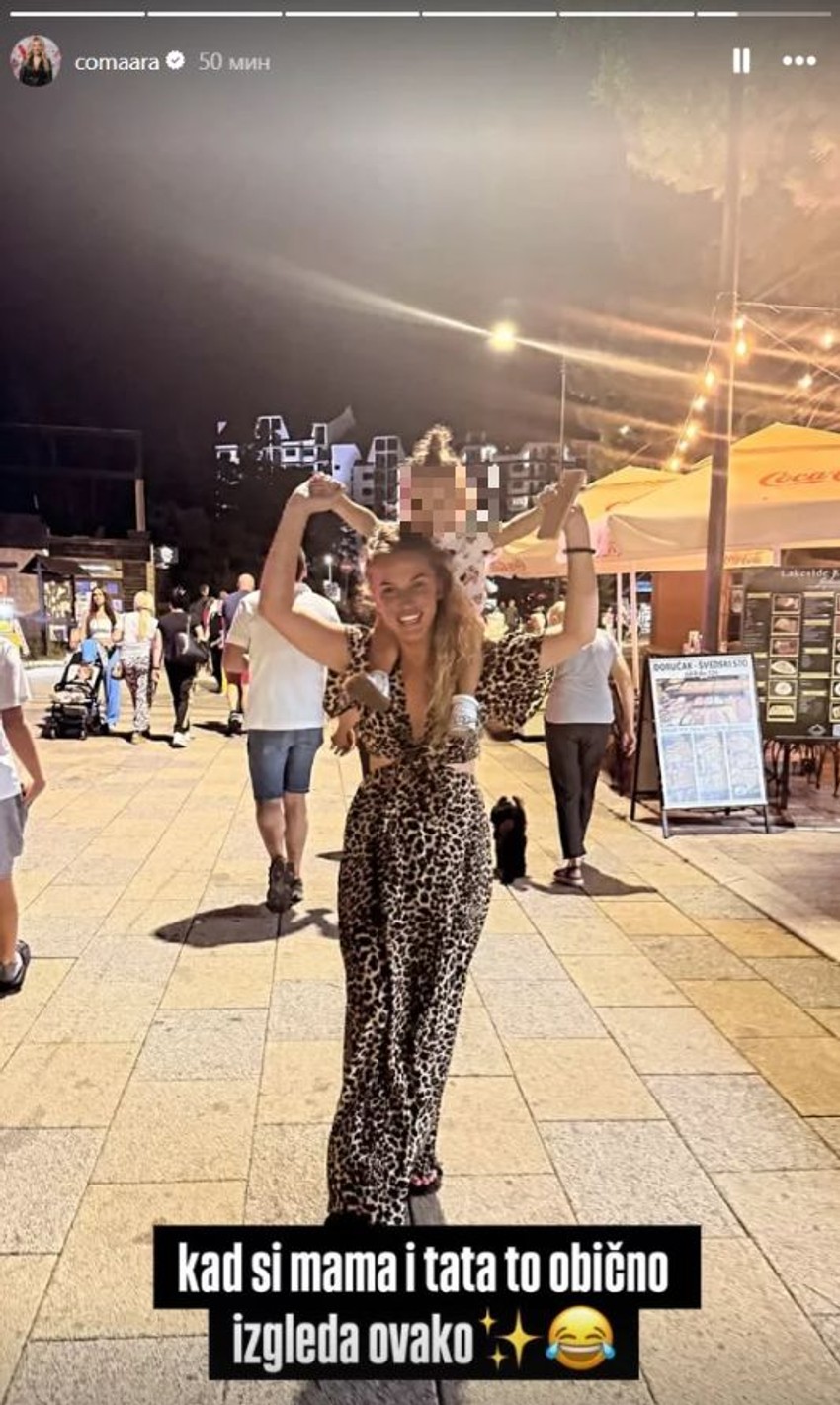 Milica Veličković podelila sliku sa Barbarom: "Kad si mama i tata"
