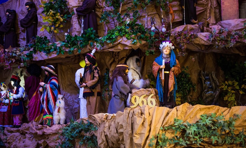 SZOPKA BOŻONARODZENIOWA W KOŚCIELE ŚW. FRANCISZKA SERAFICKIEGO W POZNANIU