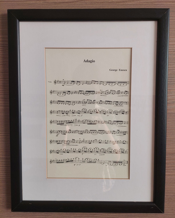 Zapis utworu George Enescu