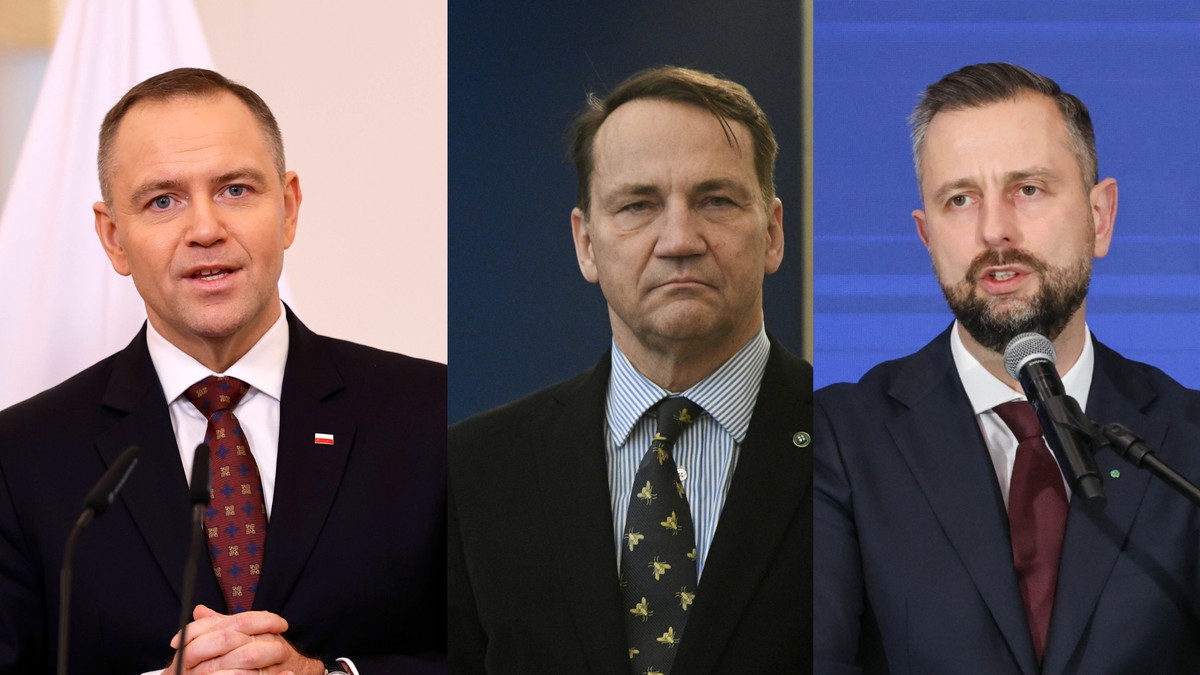 Karol Nawrocki; Radosław Sikorski; Władysław Kosiniak-Kamysz