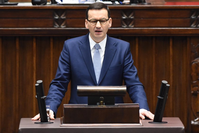 Premier Morawiecki przekonywał w Sejmie, że ceny są niższe niż przed rokiem