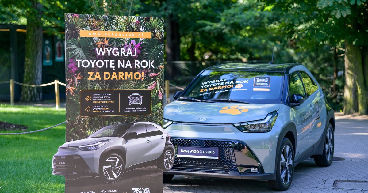 Przyjdź do zoo i wygraj Toyotę na rok!