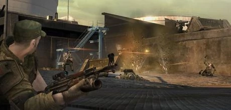Screen z gry "Frontlines: Fuel of War"
