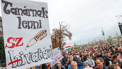Kedden újra az oktatásért tüntetnek a pedagógusok! Mutatjuk, hol vonulnak majd Budapesten
